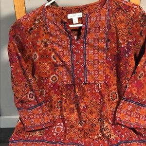 Cold water Creek, Cotton knit, Women’s Top LP